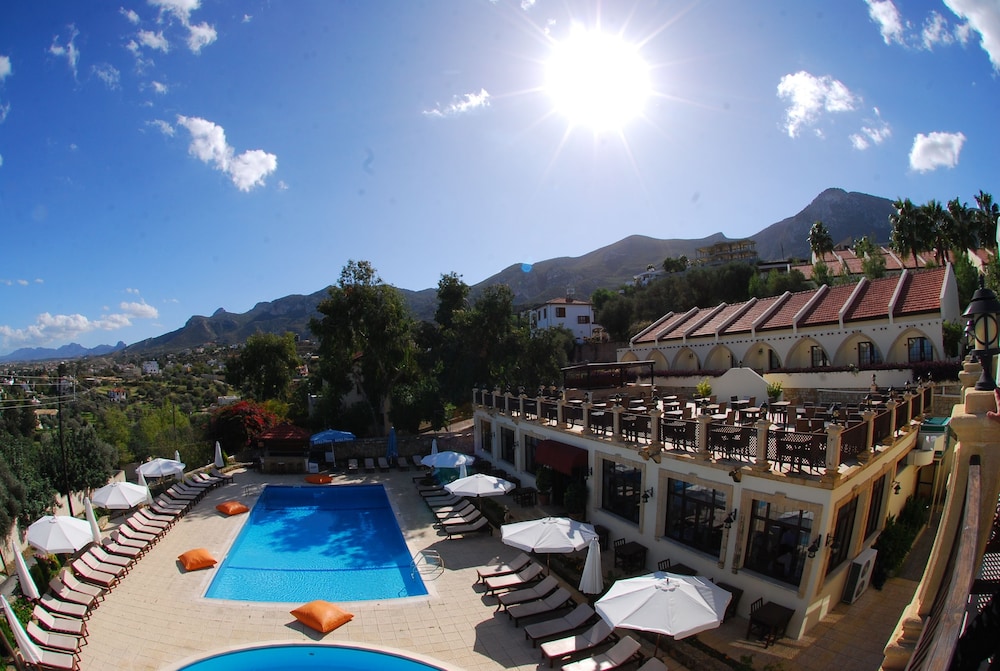 Bellapais Monastery Village in Kyrenia, Cyprus