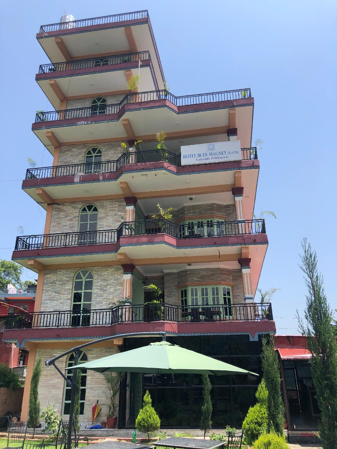 Hotel Blue Magnet in Pokhara, Nepal