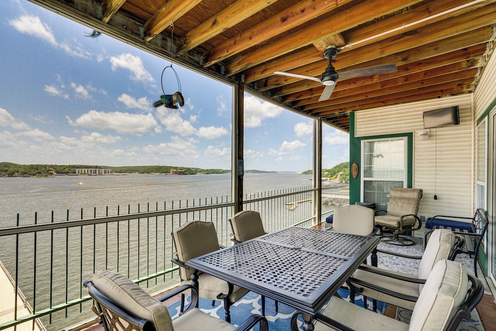Pool Access at Waterfront Lake Ozarks Rental — 4-Star Luxury Hotel in Lake Ozark, United States
