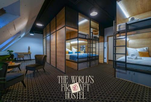 CHORS like a hotel 1st World NFT Block & Art Capsule Hostel MetaCHORS in Bratislava, Slovakia