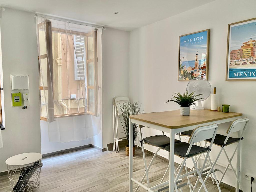 Historical Rue Longue in Menton, France