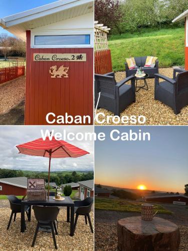 Caban Croeso The Welcome Cabin Holiday let near Mansion House Llansteffan — 4-Star Luxury Hotel in Llansteffan, United Kingdom
