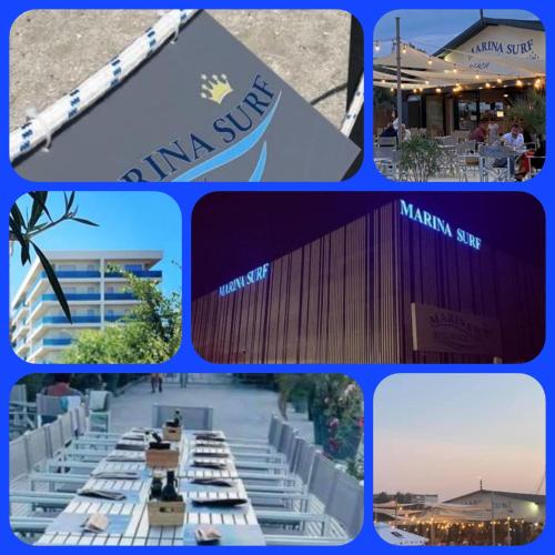Matteo 2 Apartments Marina Surf Residence Mamaia Nord Năvodari 1 vedere frontala 2 cu vedere laterala la mare — 4-Star Luxury Hotel in Navodari, Romania