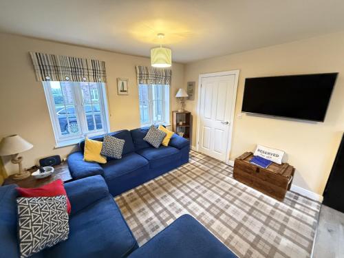 Our House Part of the The Bay Filey Holiday Village with pool gym and direct beach access pub restaurant tennis and meadows walks