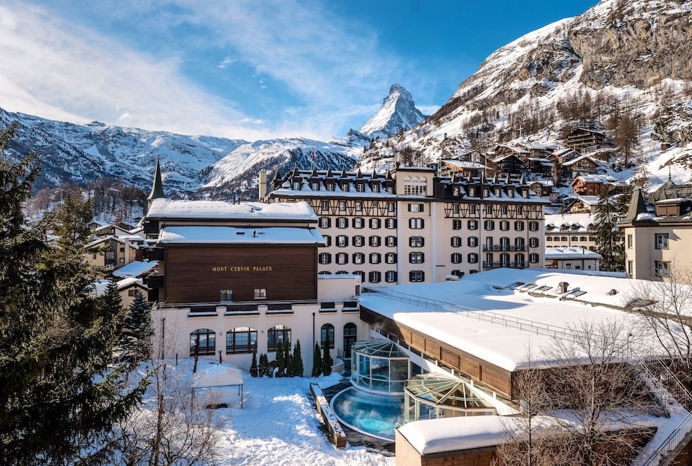 Mont Cervin Palace in Zermatt, Switzerland