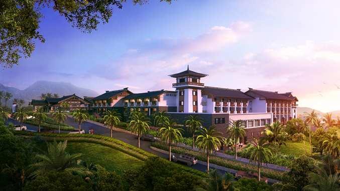 DoubleTree Resort by Hilton Hainan Qixianling Hot Spring in Baocheng, People's Republic of China