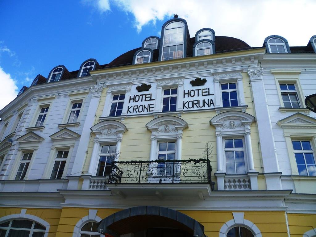 Hotel Koruna - carbon neutral hotel in Jesenik