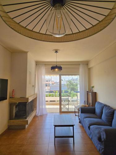 Spacious 3BR Apt with Large Balcony Near Metro & ACS — 4-Star Luxury Hotel in Athens, Greece