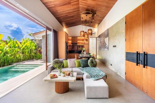 Soak in the Sun by the Pool at Solari Buddha Villa — 4-Star Luxury Hotel in Ubud, Indonesia