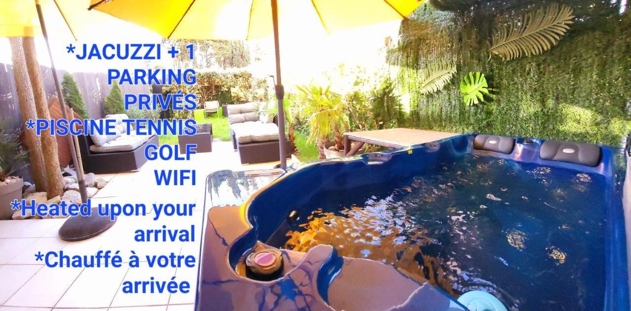 Evasion a Deux Domaine Prestigieux Jacuzzi Et Parking Prives Piscine in Cannes, France