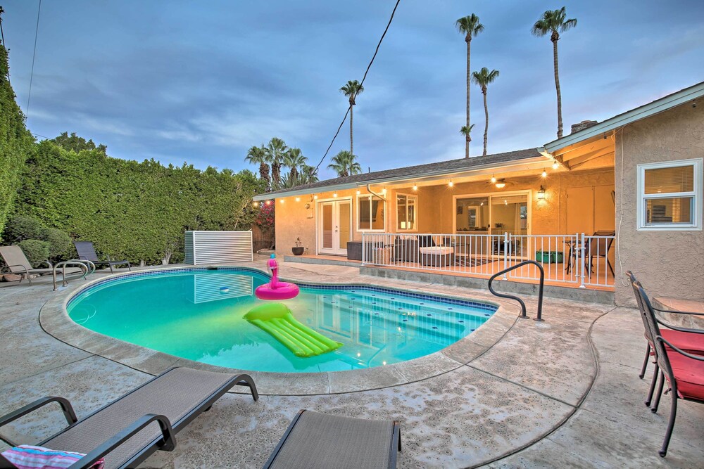 Palm Desert Abode Pool Walk To El Paseo District — Palm Desert