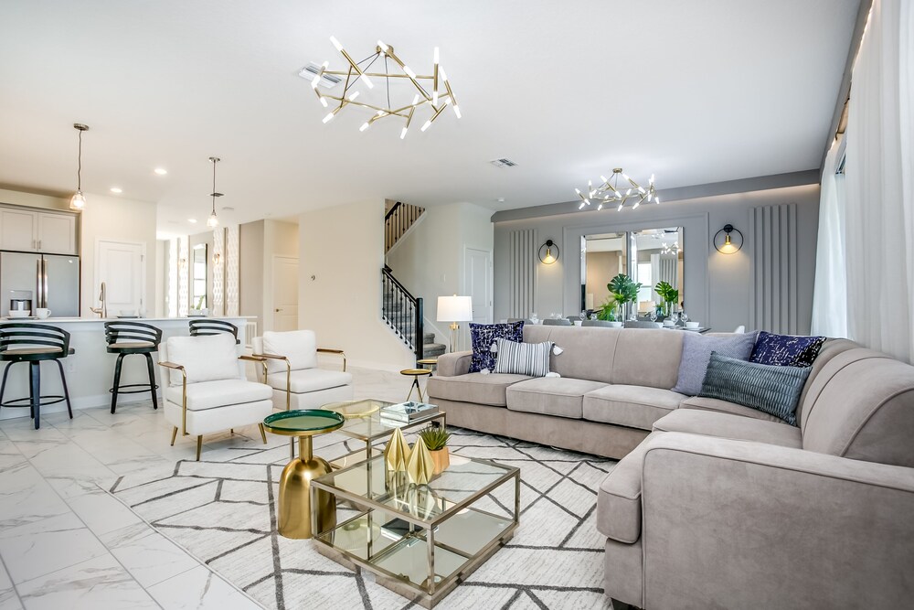 Stunning Villa w No Rear Neighbors Near Disney Kissimmee — 4-Star Luxury Hotel in Kissimmee, United States