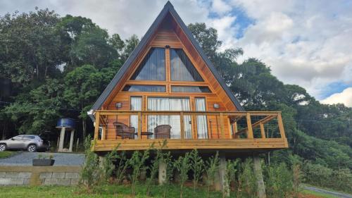 Pousada Lua chalé - carbon neutral hotel in Blumenau