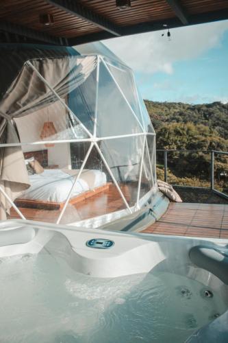 Ananta Forest Sunset & Gulf View Glamping Dome and Mountain House — 4-Star Luxury Hotel in Puntarenas, Costa Rica