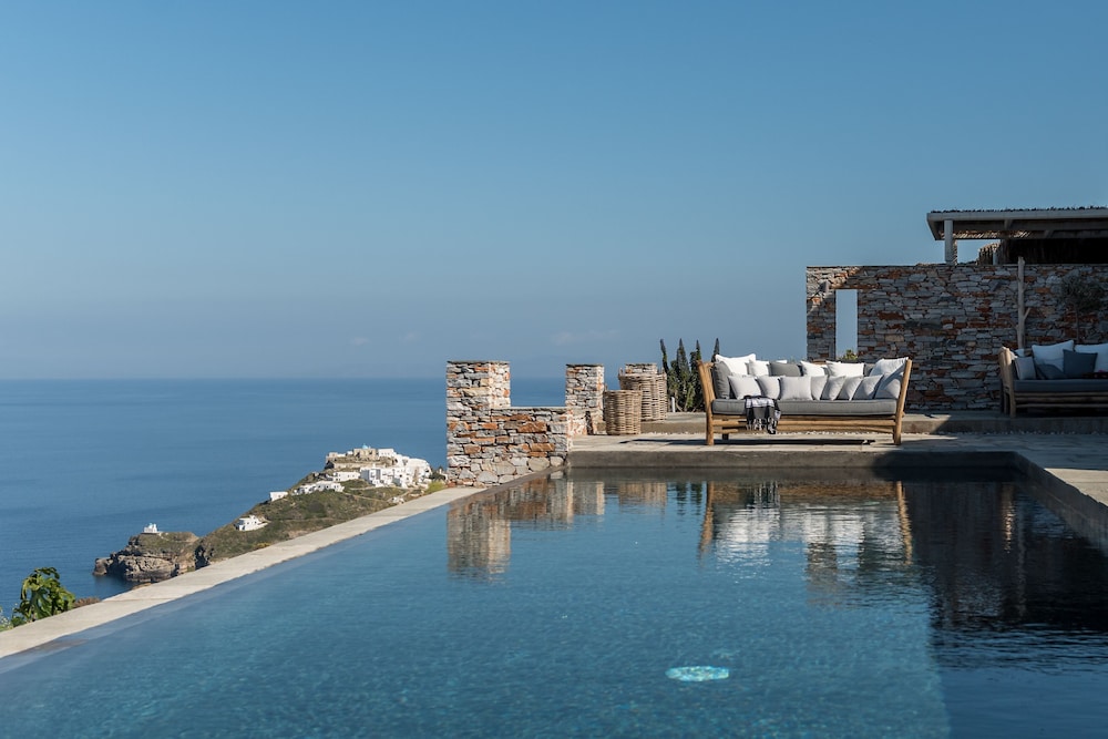 Verina Astra in Milos, Greece