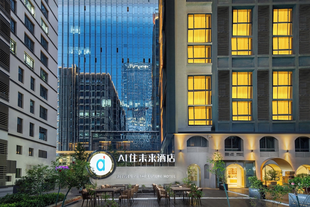 AI Lives In The Future Hotel Xi’an High tech Zone Science and Technology Second Road Subway Station in Xi'an, People's Republic of China