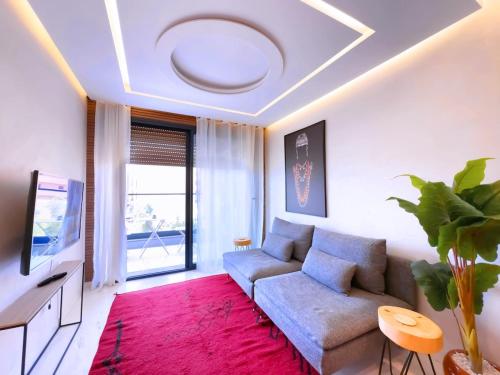 Appt de Luxe avec Terrasse PiscinePartagée & wifi — 4-Star Luxury Hotel in Marrakesh, Morocco