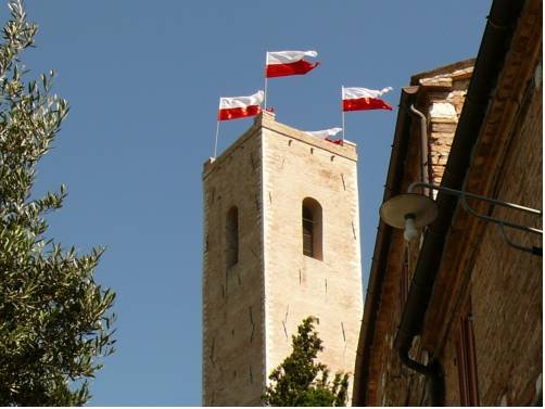 Due Torri in San Severino Marche, Italy