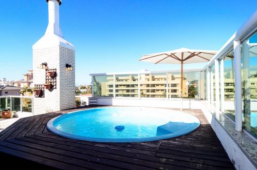 Cobertura c Piscina 300m do Mar Ingleses P2552 — 4-Star Luxury Hotel in Florianopolis, Brasil