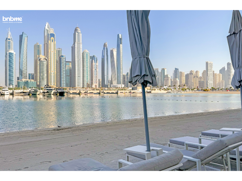 Silkhaus 1BDR in Marina Vista with Private Beach — 4-Star Luxury Hotel in Dubai, United Arab Emirates