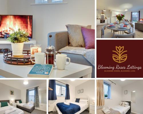 3 Bedroom City Centre apartment with Free Parking Medieval Area — 4-Star Luxury Hotel in Newcastle Upon Tyne, United Kingdom