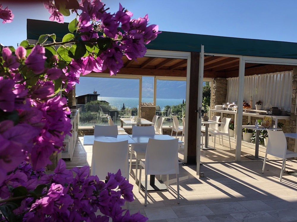 La cascata negli ulivi in Toscolano Maderno, Italy