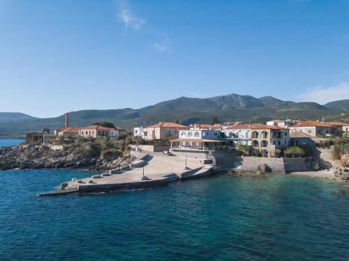 Marina in Kardamyli, Greece