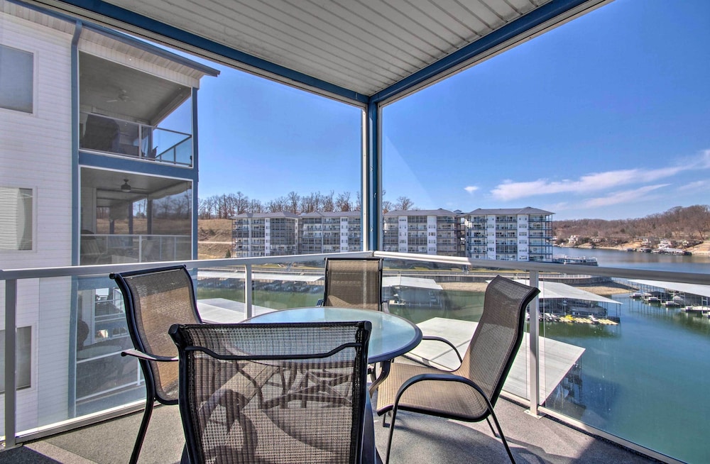 Boat Slip Views Waterfront Lake Ozark Condo — 4-Star Luxury Hotel in Lake Ozark, United States