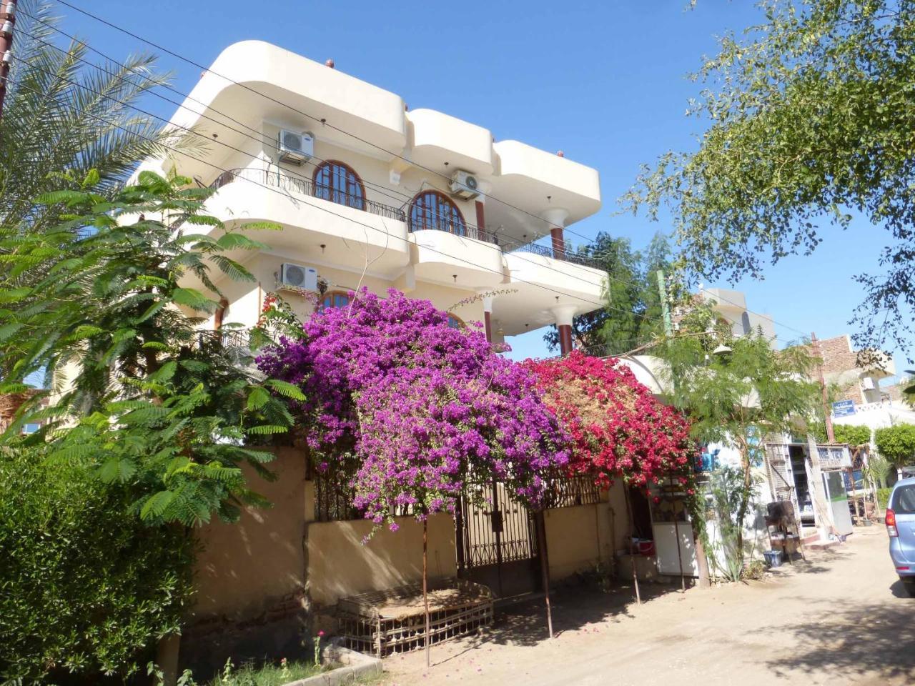 Terrasses et Jardins sur le Nil chez Hagag rive Ouest