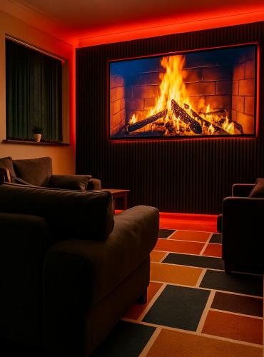 Lister Park Bradford 2bed Detached Cottage House Parking Cinema Screen Games Room — 4-Star Luxury Hotel in Bradford, United Kingdom