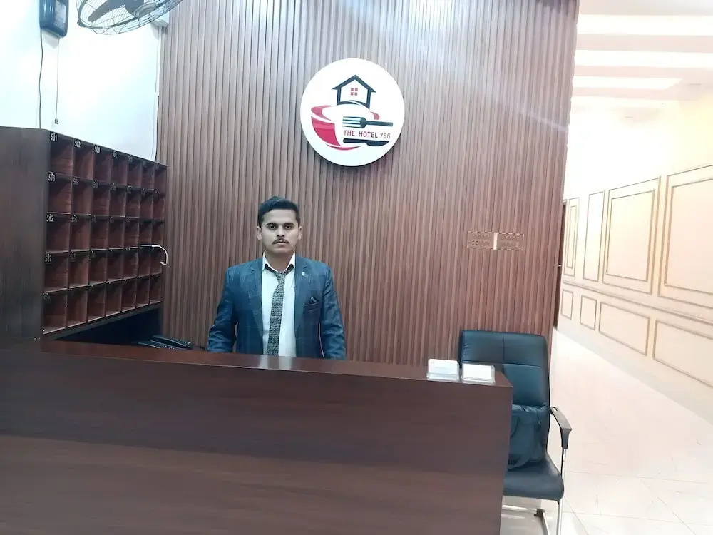 The Hotel 786 in Sukkur, Pakistan