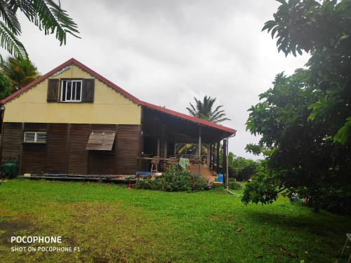 Kaz a Kenza et Taïno in Trois-Rivieres, Guadeloupe