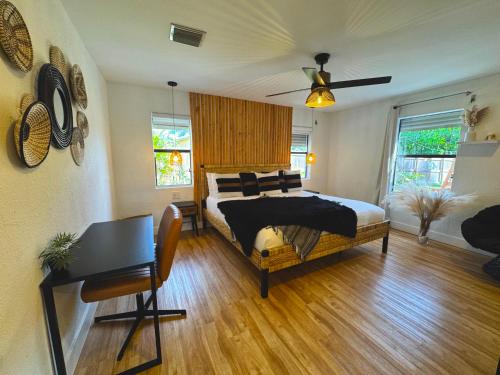 Fox Garden Heated Pool Spa Boho Downtown & Beach in Fort Lauderdale, United States