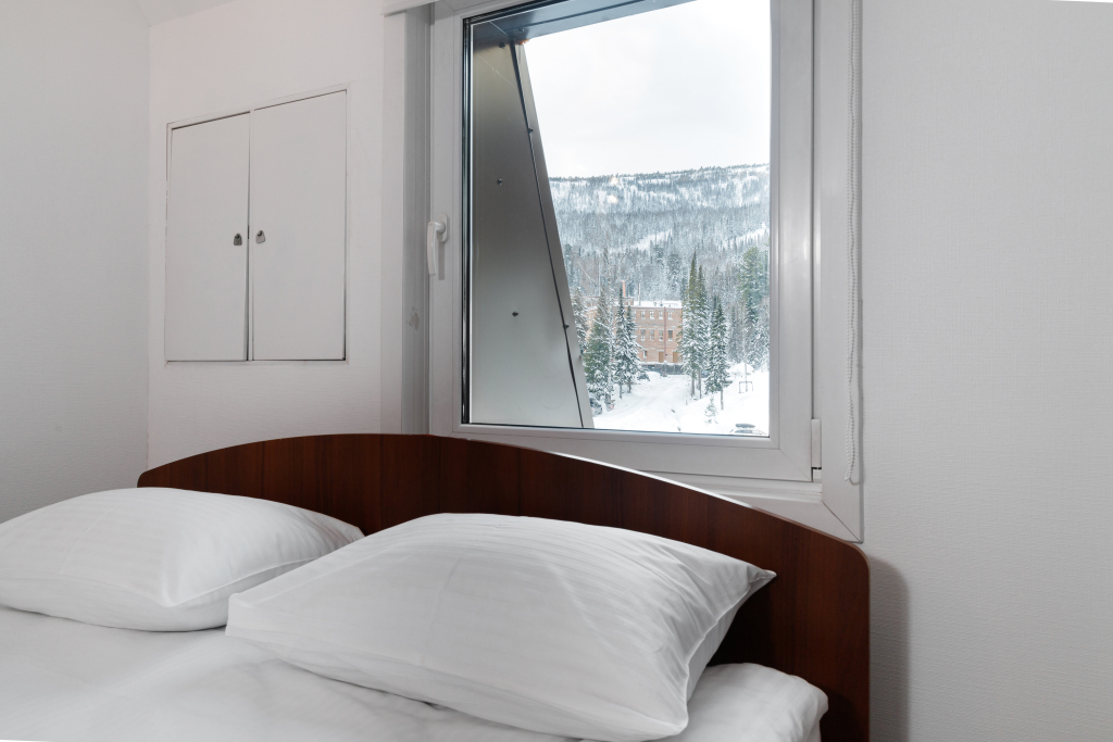 Olimp Hotel - carbon neutral hotel in Sheregesh