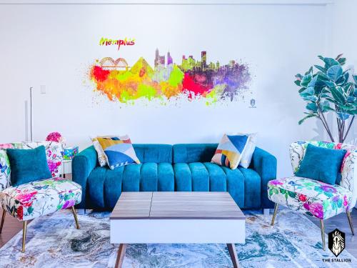 The Stallion #302 Modern 2BD Loft in Downtown with free parking — 4-Star Luxury Hotel in Memphis, United States