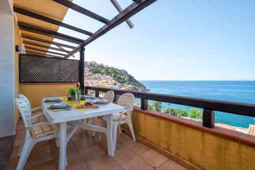 The Terrace Above The Sea in Castelsardo, Italy