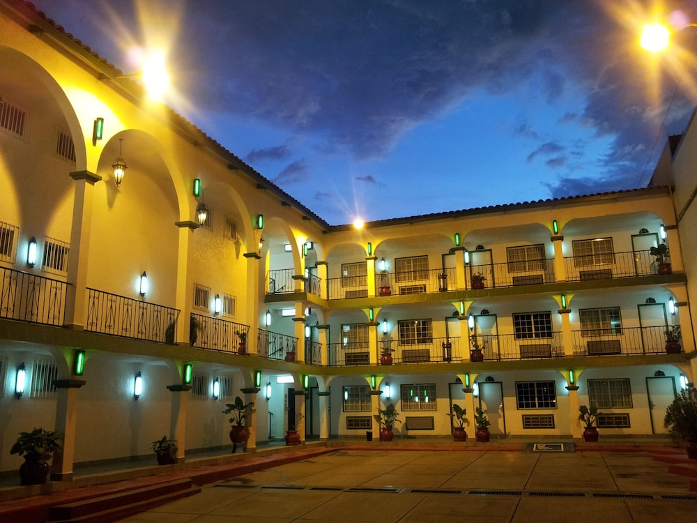 Front of property - evening/night