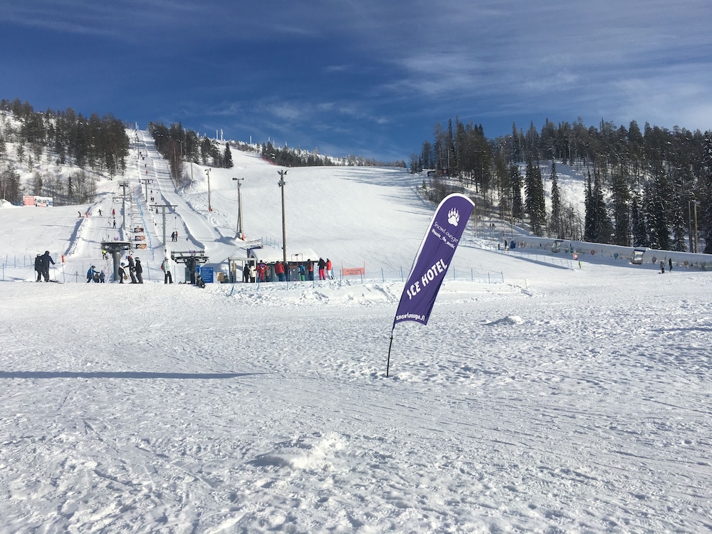 SnowLounge AuroraHut GlasIgloos IceHotel in Salla, Finland