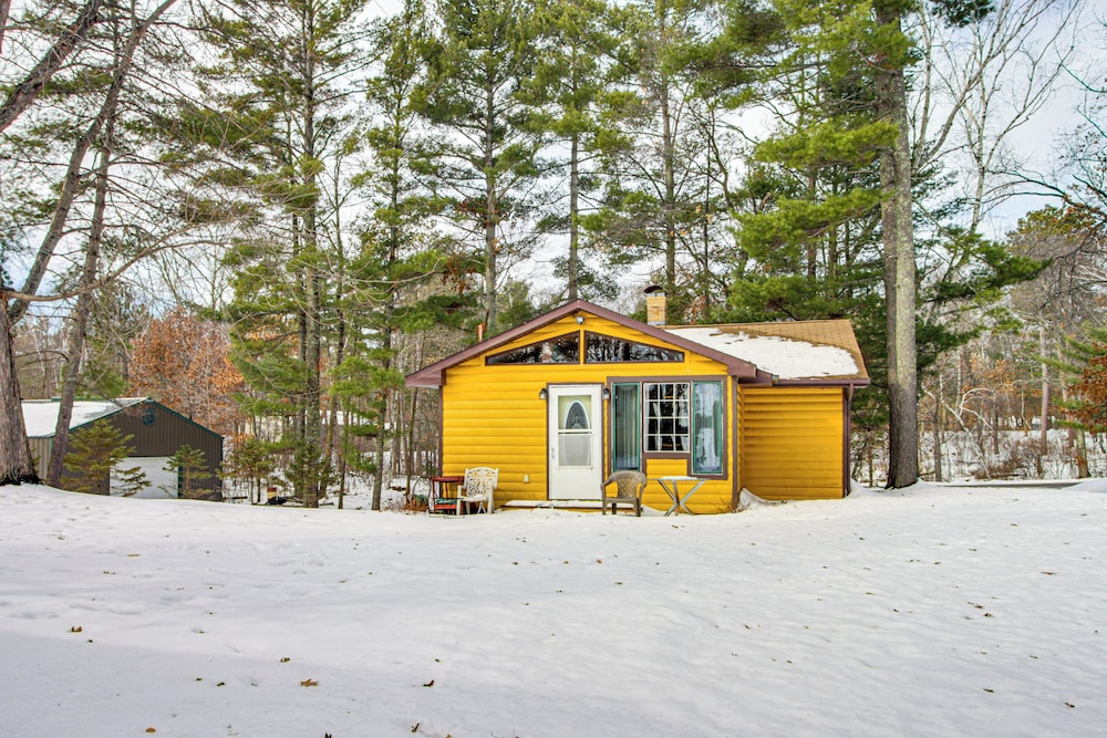 Boat Dock And Fire Pit Waterfront Home In Crosslake 21458191 — Cross Lake