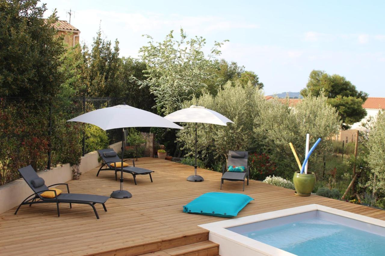 Le Terracotta 2chambres Terrasse Piscine Parking Gratuit Wifi Climatisation — Marseillan