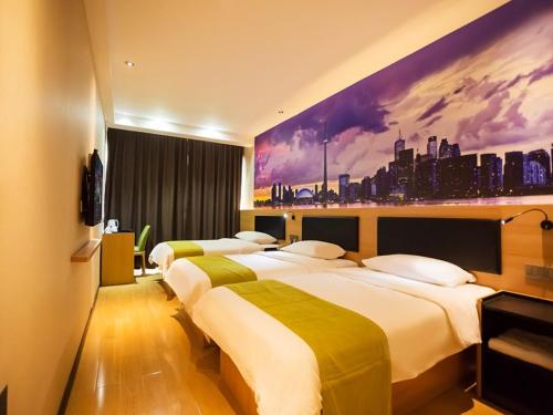 Jun Hotel Shandong Linyi Pingyi Junhe Road - carbon neutral hotel in Linyi