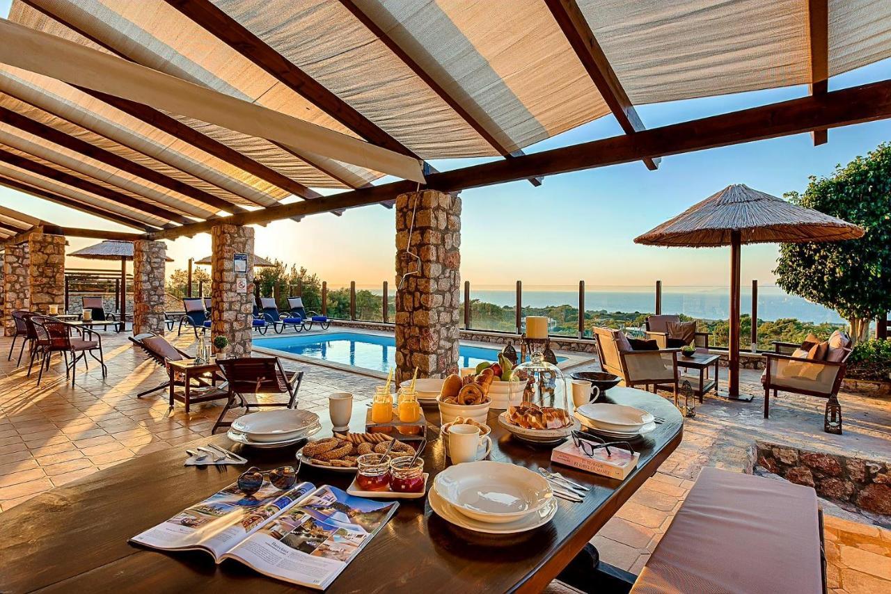 Butterfly Villa with stunning Sea and Valley Views — 4-Star Luxury Hotel in Rodos, Greece