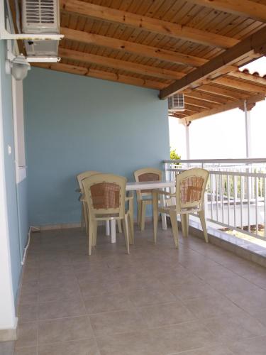 Kastro Beach in Mytilene, Greece