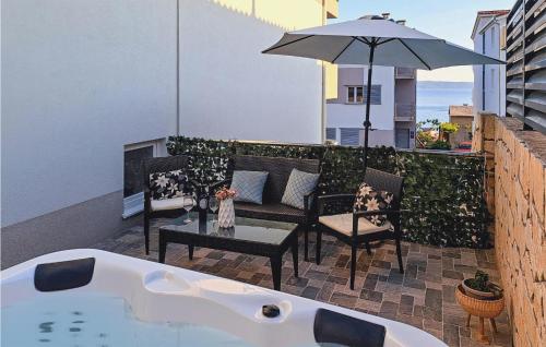 Beautiful Apartment In Podstrana — 4-Star Luxury Hotel in Podstrana, Croatia