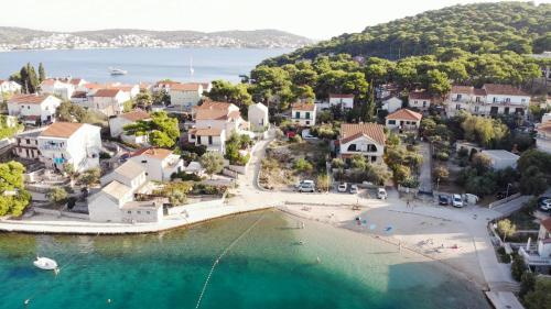 Modern Seafront Villa Steps from the Beach — 4-Star Luxury Hotel in Rogoznica, Croatia