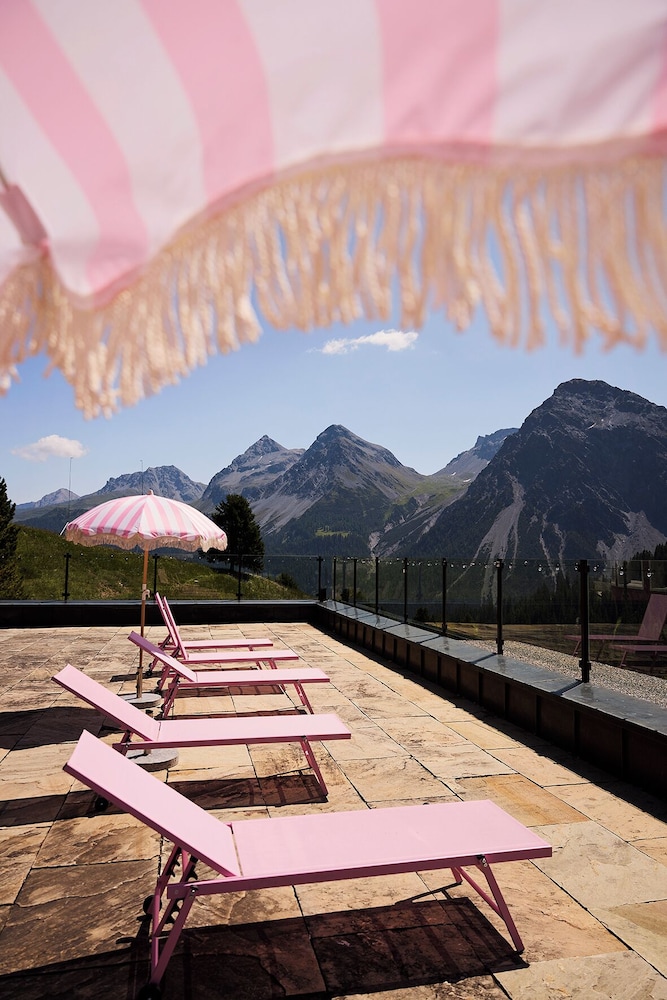 The Grand Arosa Pop up Hotel in Arosa, Switzerland
