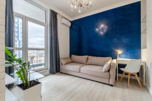 10 197 Central Park John McCain 7 Kyiv centre stunning city view 15 kW backup power Petrovdom Apartment — 4-Star Luxury Hotel in Kyiv, Ukraine