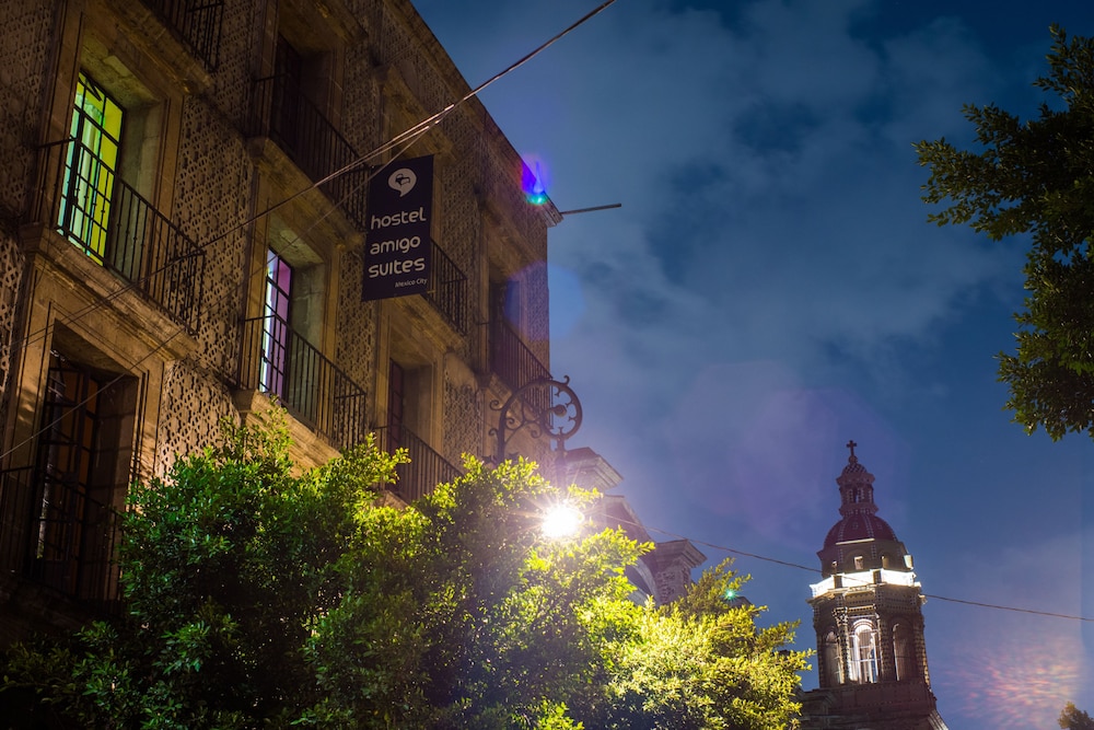 Hotel Front - Evening/Night