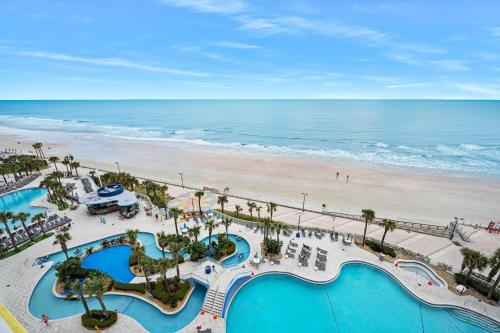 Luxury 10th Floor 1 BR Condo Direct Oceanfront Wyndham Ocean Walk Resort Daytona Beach 1006 in Daytona Beach, United States