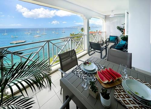 T3 Bleu Lagoon vue époustouflante Bord de mer — 4-Star Luxury Hotel in Les Trois-Ilets, Martinique